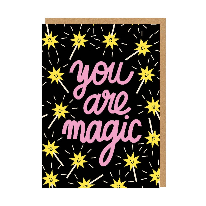 Grußkarte - you are magic