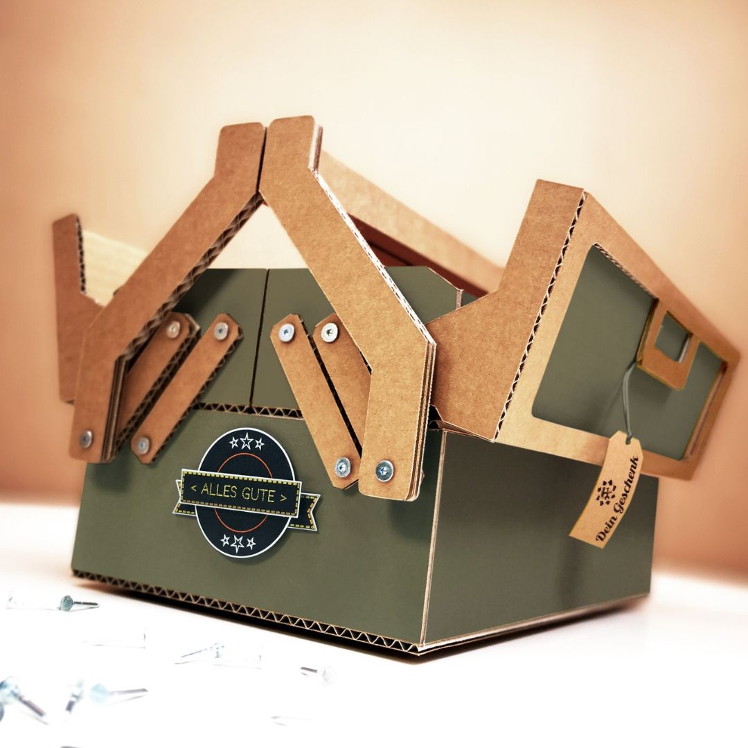 Werkzeugkasten - Oliv | Personalisierbar Dark Khaki