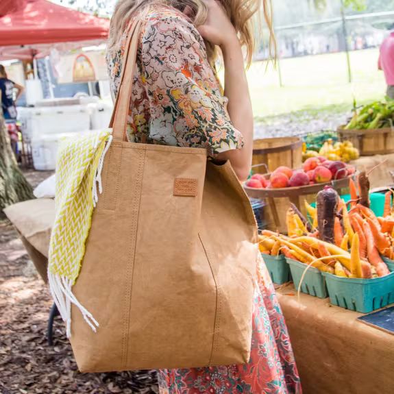 Shopper Einkaufstasche aus waschbarem Papier Rosy Brown