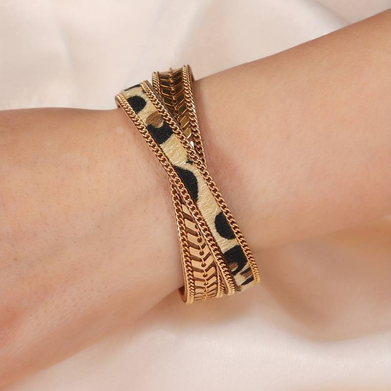 Leoparden Armband