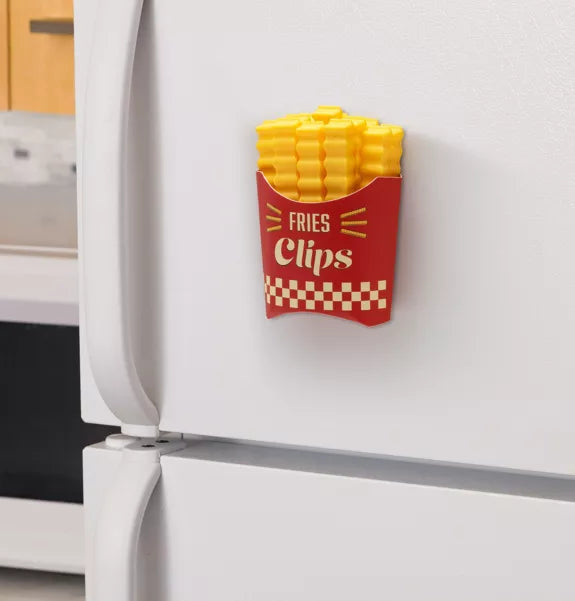 Fries Clips Tütenverschluß, magnetisch | 12 Tütenclips