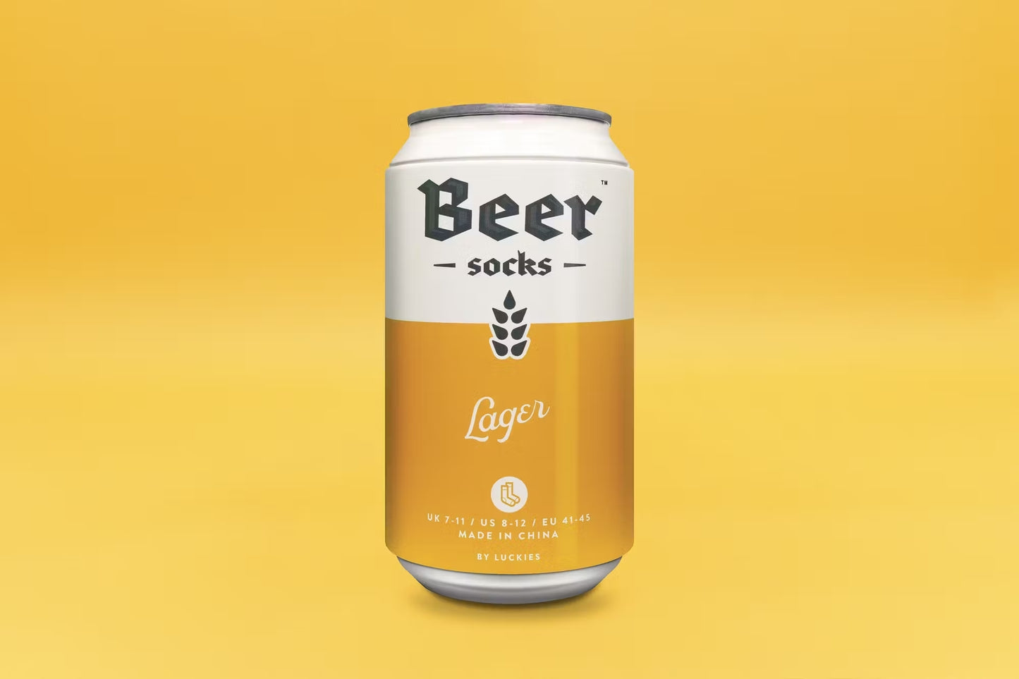 Bier Socken Lager Sandy Brown
