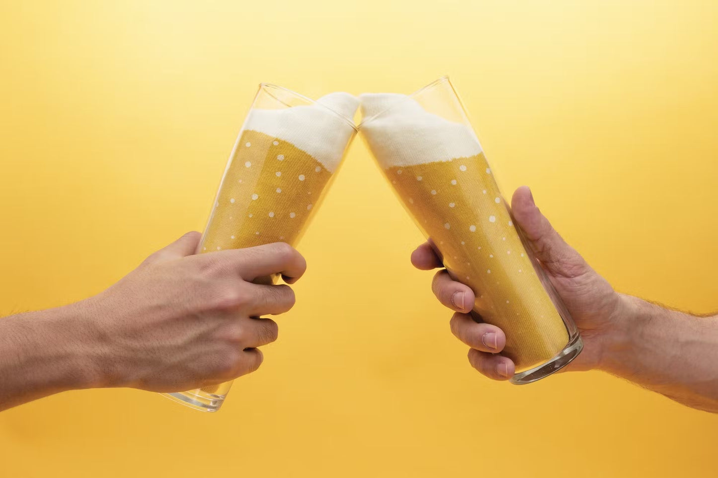 Bier Socken Lager Sandy Brown