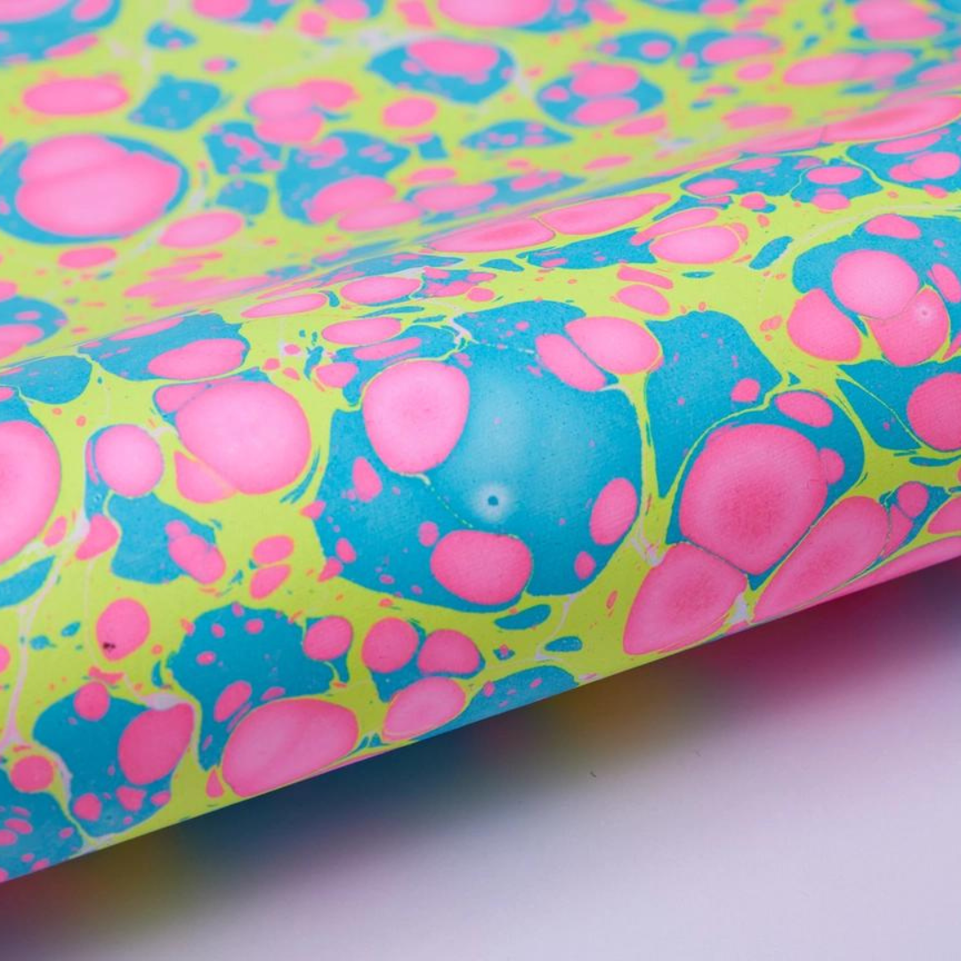 Geschenkpapier - Neon Stone