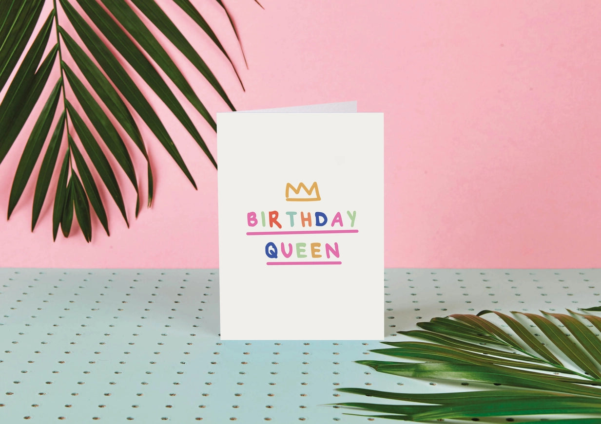 Geburtstagskarte - Geburtstagskarte - Birthday Queen