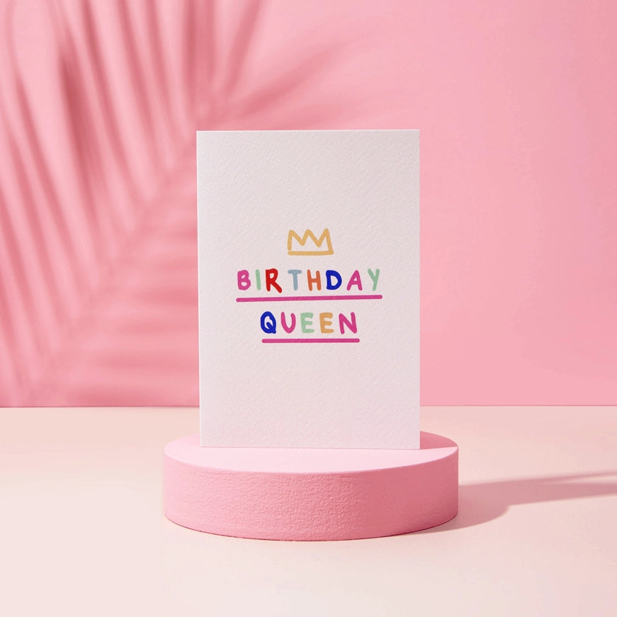 Geburtstagskarte - Geburtstagskarte - Birthday Queen