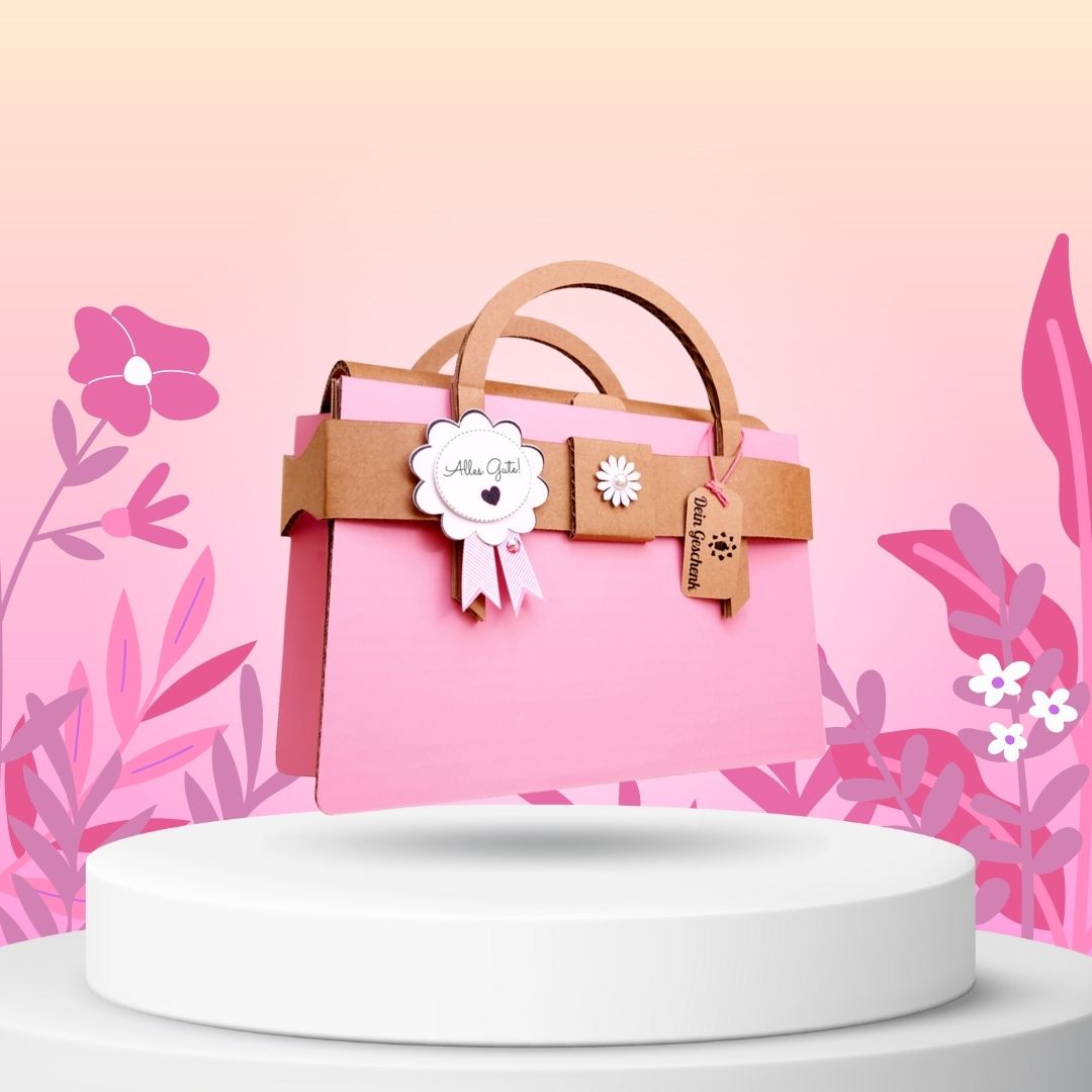 Geschenktasche - Rosa | Personalisierbar Misty Rose
