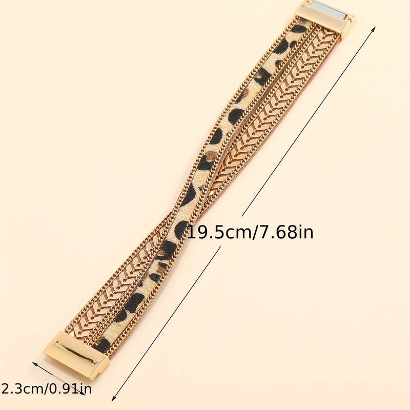 Leoparden Armband
