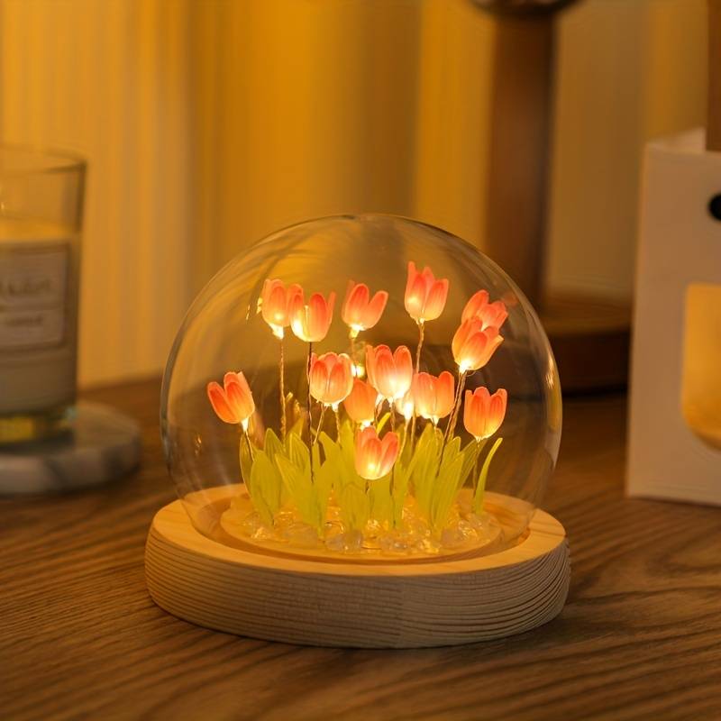 LED-Blumen Nachtlicht