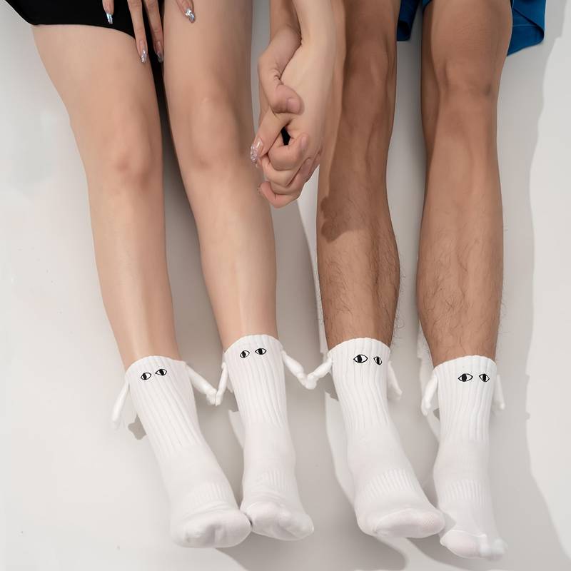 Magnetische Socken Hand in Hand - 2 Paare