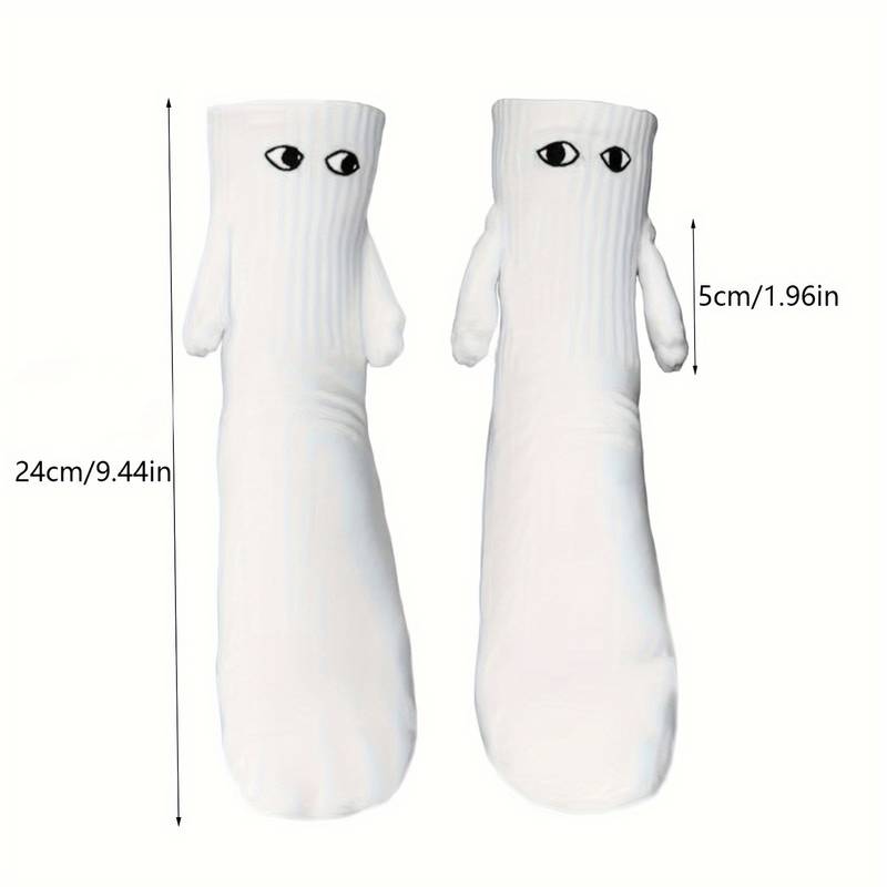 Magnetische Socken Hand in Hand - 2 Paare