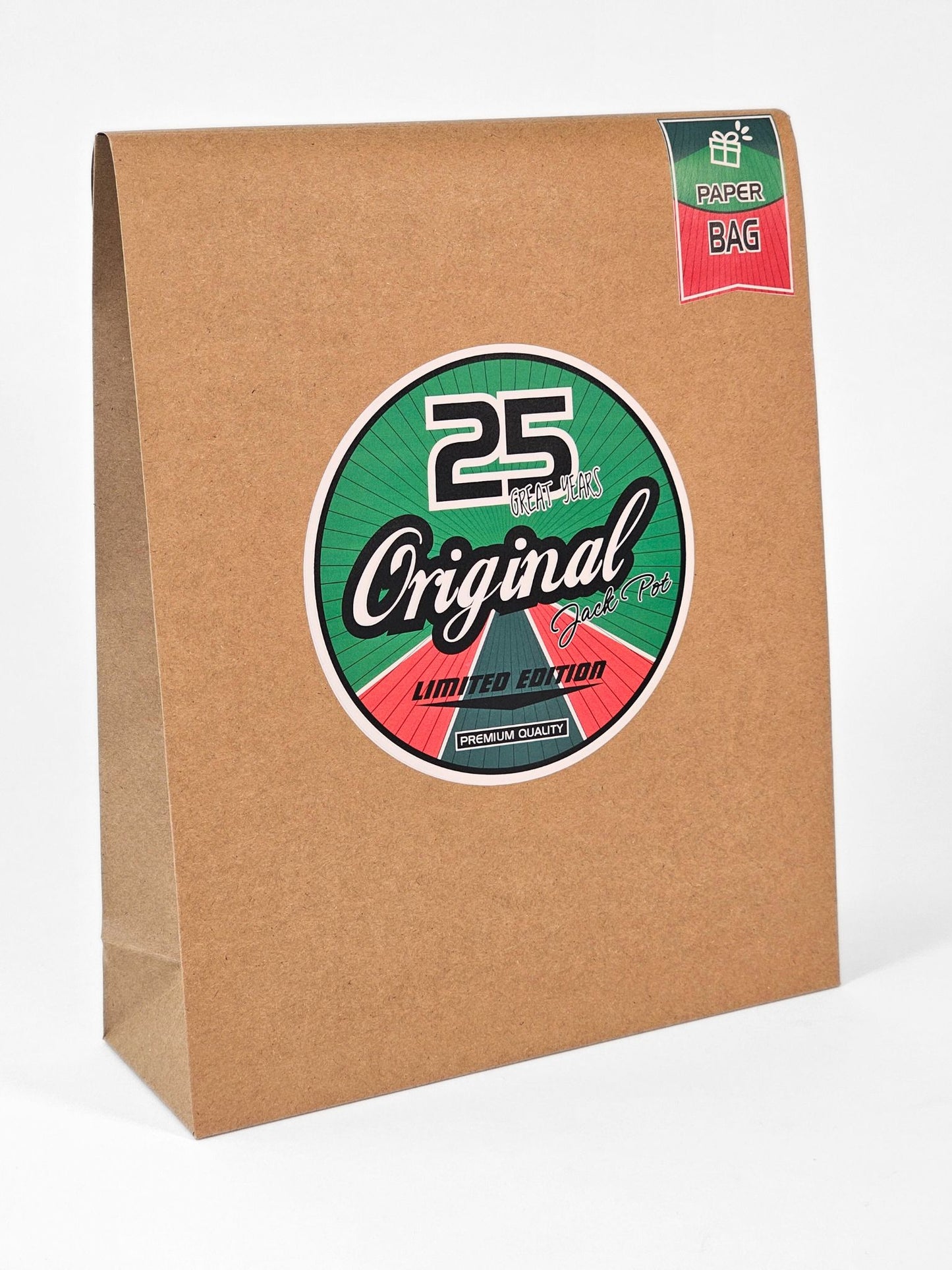 Geschenktüte Original - PaperBag Dark Salmon